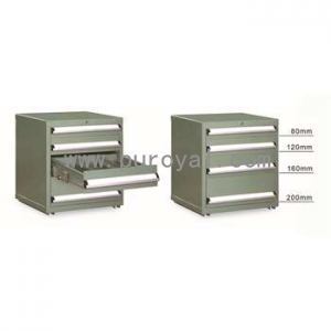 雙軌工具柜580×525×665mm(四個(gè)抽屜) 綠色，F(xiàn)C-665N