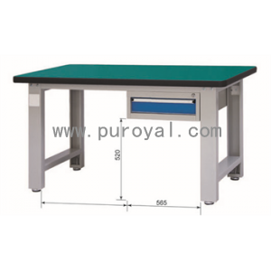 重型工作臺(tái)帶單抽(40mm復(fù)合臺(tái)面)，E-XTG1875+XB10-1TG(G)